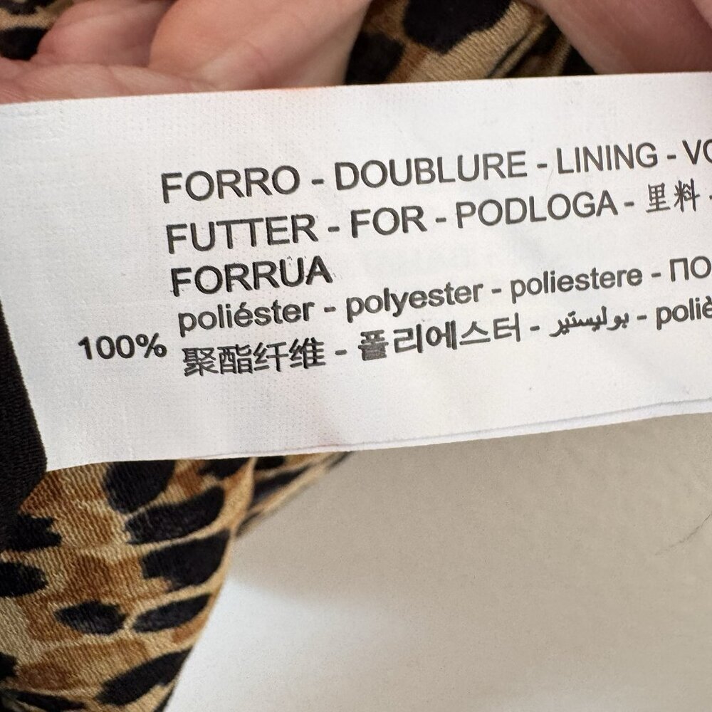 Zara Trf Collection Leopard Print Mini Dress Wome… - image 7